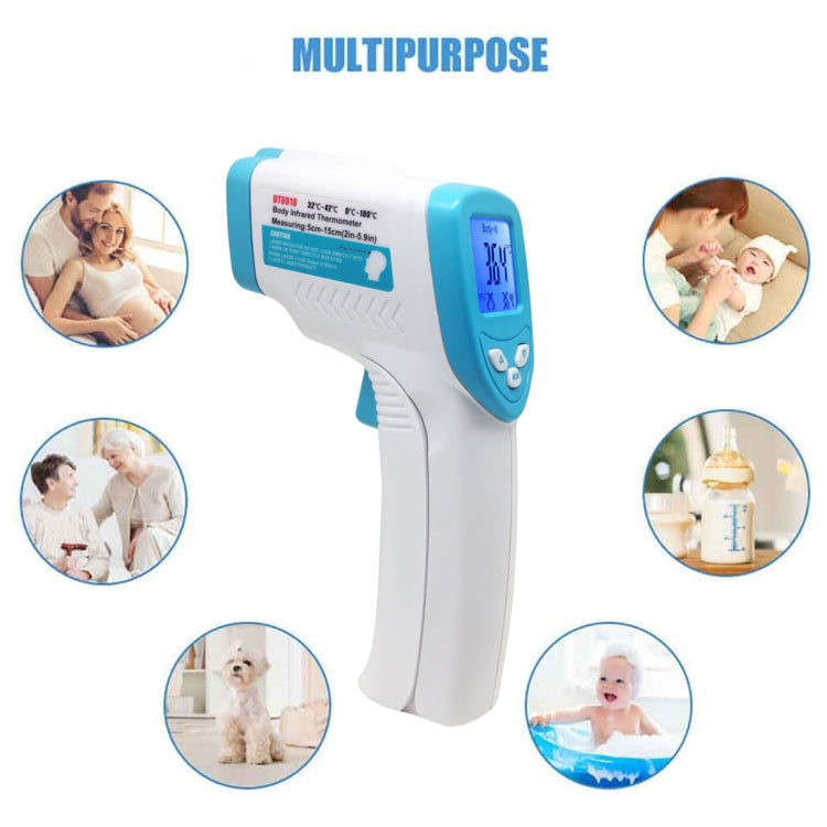 DT8018 Non-contact Forehead Body Infrared Thermometer, Temperature Range: 32.0 Degree C - 42.5 Degree C