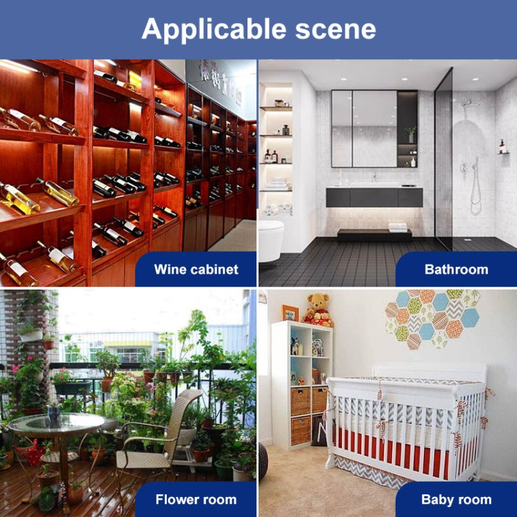 3.8 inch LCD Digital Temperature & Humidity Meter with Clock / Calendar (HTC-1)