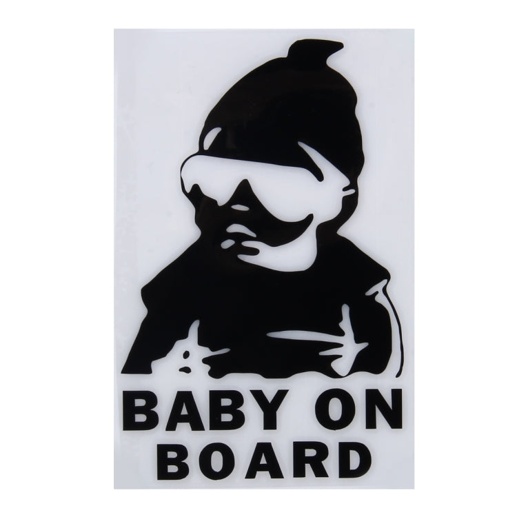 Baby On Board Pattern Vinyl Car Sticker, Size: 20cm x 13cm