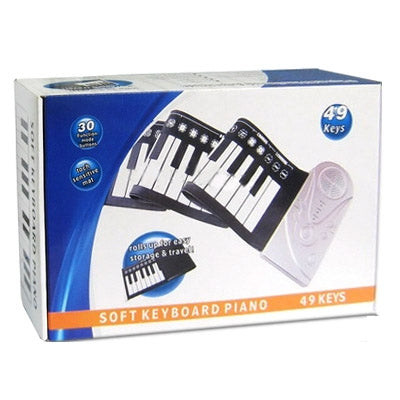 Portable Roll-up 49-Key Soft Keyboard Piano