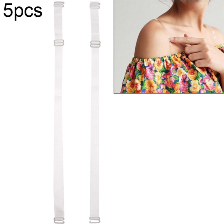 5pcs Invisible Bra Shoulder Strap Ladies Replacement