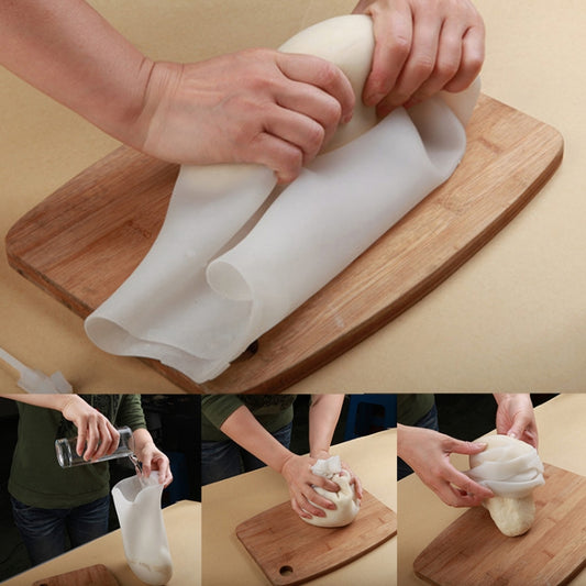 Silicone Kneading Dough Bag Dough Making Flour Mixer Maker Kitchen Tools for Pasta Flour Food, Size: 32.5cm x 23cm