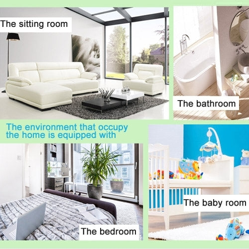 HTC-8 Luminous LCD Digital LED Night Light Thermometer Backlight Hygrometer Humidity Meter, with Alarm / Date / Clock / Calendar