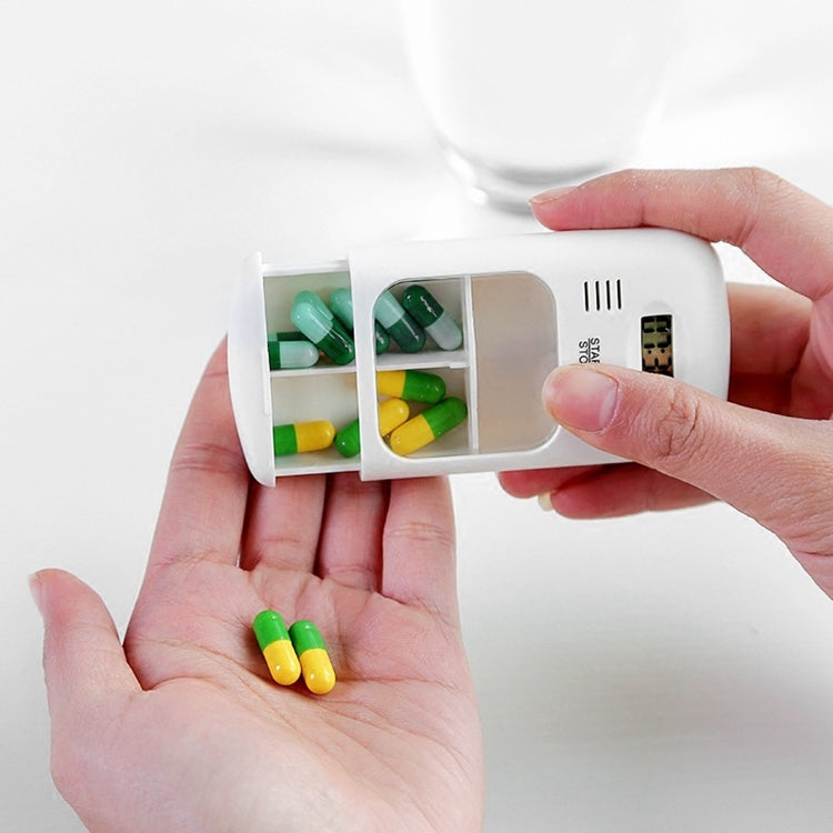 Smart portable Multi-Alarm Timer Pills Reminder Medicine Box
