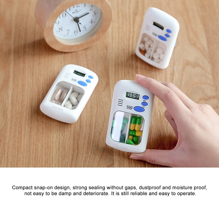 Smart portable Multi-Alarm Timer Pills Reminder Medicine Box