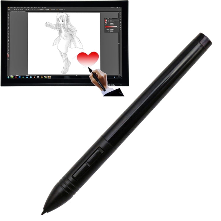 Huion P801 Rechargeable USB Digital Pen Stylus Mouse Digitizer Pen for Huion Graphics Tablet
