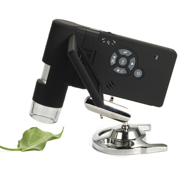 500X 5 Mega Pixels 3 inch LCD Handhold Digital Microscope with 8 LEDs