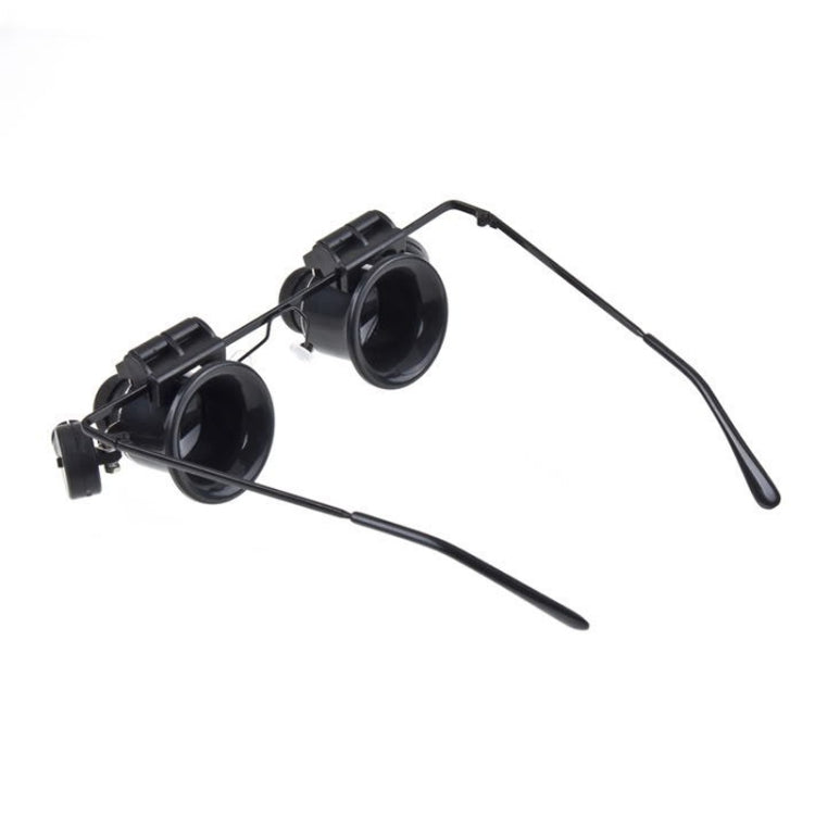 20X Glasses Type Watch Repair Loupe Magnifier with LED Light