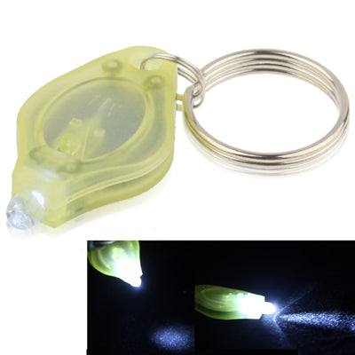 Mini LED Flashlight, White Light, Transparent, Yellow, Blue, Black, Pink