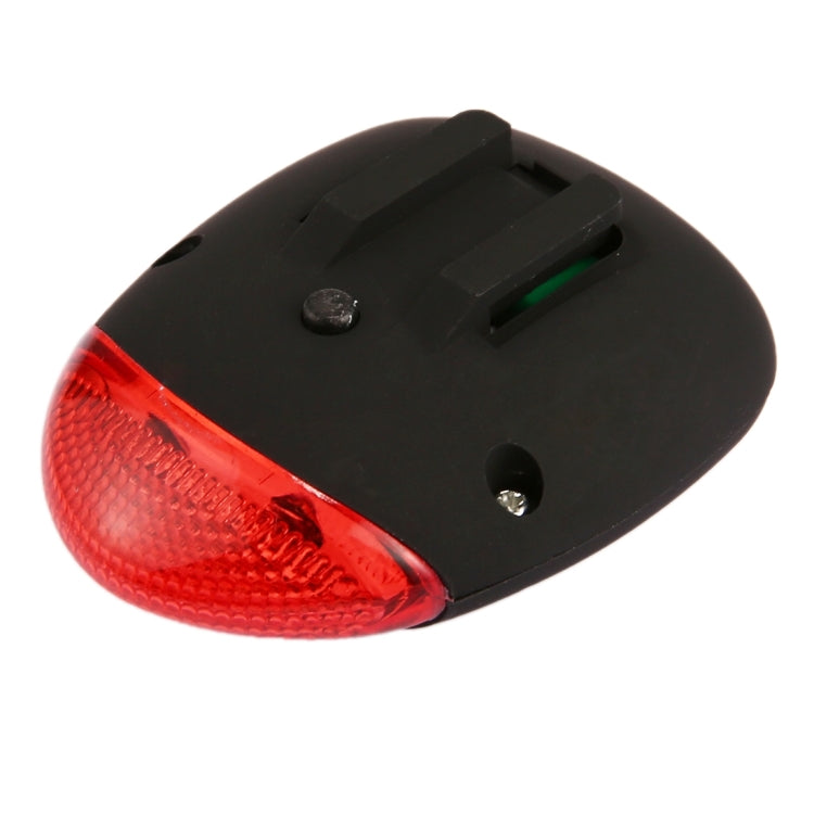 4 Flash Mode Available Solar Energy Rechargeable Bicycle Tail Light with 2 Red LED