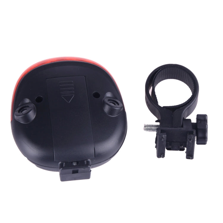 Bicycle LED Light Laser Night Mountain Bike Tail Light Taillight MTB Safety Warning Bicycle Rear Light Lamp Bycycle Light, Red