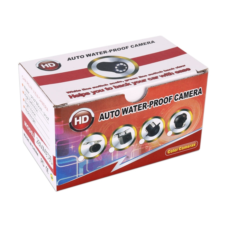 LED Sensor Car Rear View Camera, Support Color Lens/ 120 Degrees Viewable / Waterproof & Night Sensor function, Diameter: 28mm (E328)