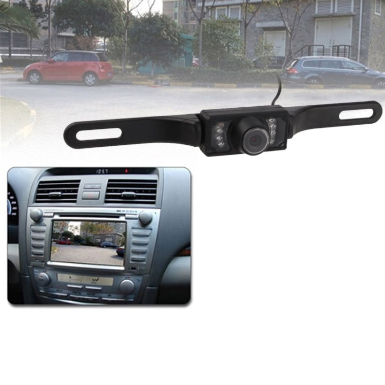 LED Sensor Car Rear View Camera, Support Color Lens / 135 Degree Viewable / Waterproof & Night Sensor Function (E300)