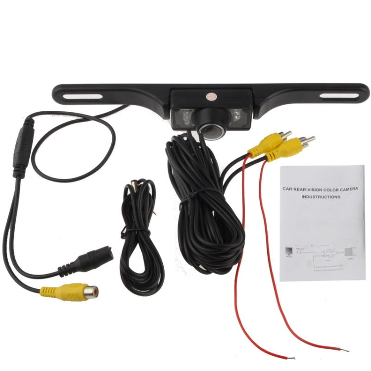 LED Sensor Car Rear View Camera, Support Color Lens / 135 Degree Viewable / Waterproof & Night Sensor Function (E300)