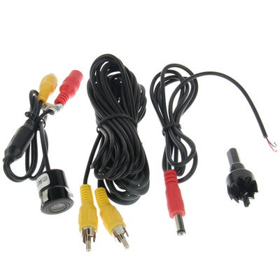 Waterproof Wired Punch DVD Rear View Camera With Scaleplate , Support Installed in Car DVD Navigator or Car Monitor , Wide Viewing Angle: 170 degree (WD004)