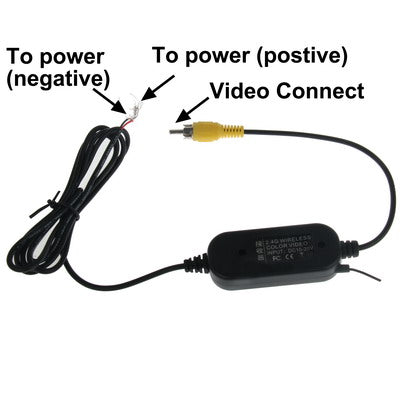 7 LED IR Infrared Waterproof Night Vision Wireless Short Lens DVD Rear View With Scaleplate , Support Installed in Car DVD Navigator , Wide Viewing Angle: 140 degree (WX002)