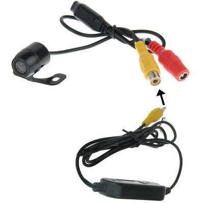 Waterproof Wireless Butterfly DVD Rear View Camera With Scaleplate , Support Installed in Car DVD Navigator or Car Monitor , Wide Viewing Angle: 170 degree (WX003)