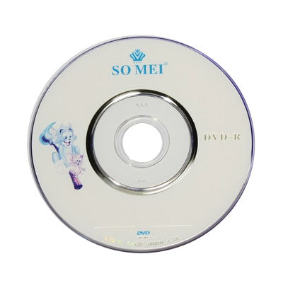 8cm Blank Mini DVD-R, 1.4GB/30mins, 10 pcs in one packaging,the price is for 10 pcs