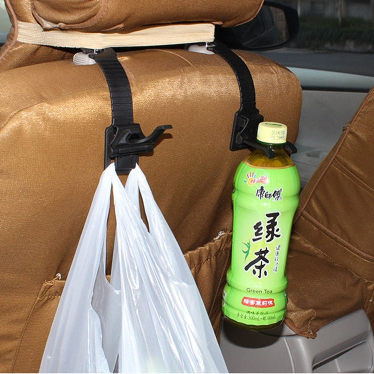 20 PCS Cleverly Plastic Pothook for Car Seat Headrest Backrest