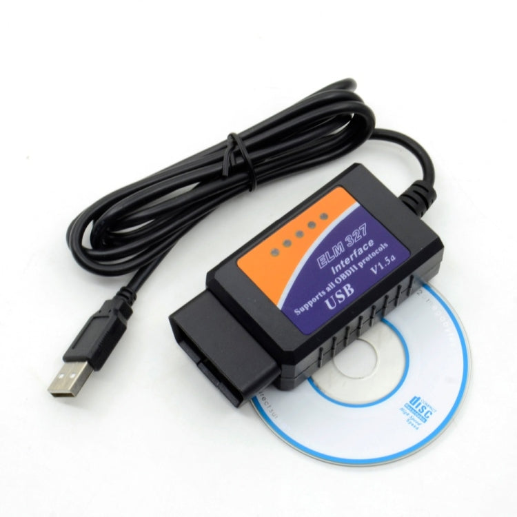 USB ELM327 OBDII Car Diagnostics Tool for Notebook / PC