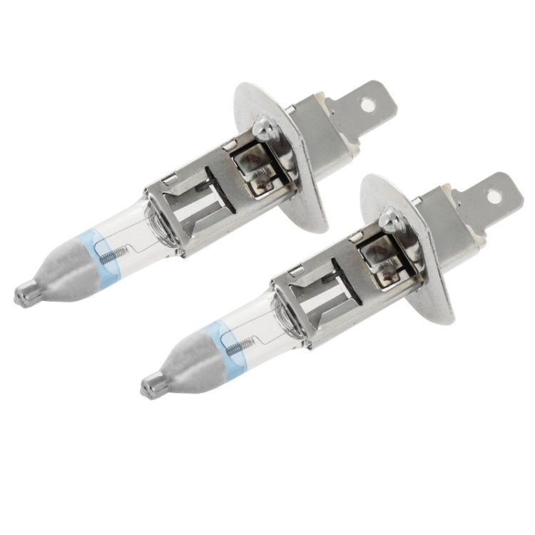 2 PCS H1 12V / 55W / 4300K / 1600lm Xenon Car Headlight Bulbs, Warm White