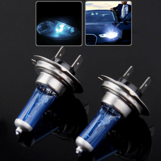 Halogen Bulb, Super White Car Headlight Bulb, 12 V / 55W, 6000K 1700 LM (Pair), H7, H11, H1, H4, 9005, 9006