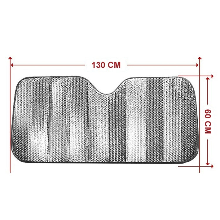 Foldable Car Back Windshield Sunscreen Foil, 125 x 60cm