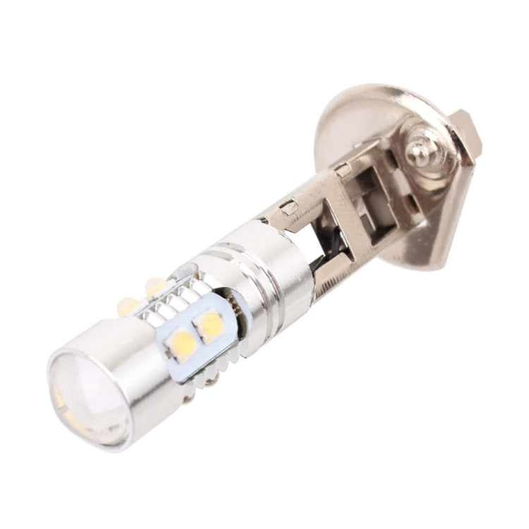 H1 50W 600LM 5500K  White Light 10 SMD-2828-LEDs Car Foglight , Constant Current , DC12-24V
