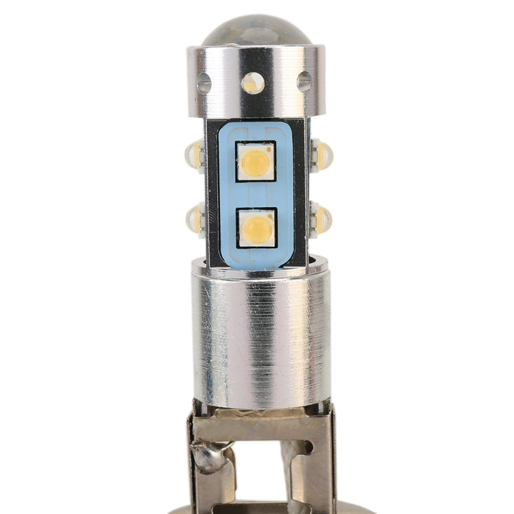 H3 50W 600LM 5500K  White Light 10 SMD-2828-LEDs Car Foglight , Constant Current , DC12-24V