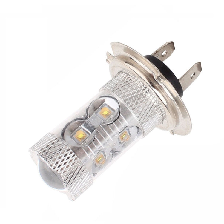 H7 50W 750LM 6500K White Light 10-3535-LEDs Car Foglight , Constant Current , DC12-24V