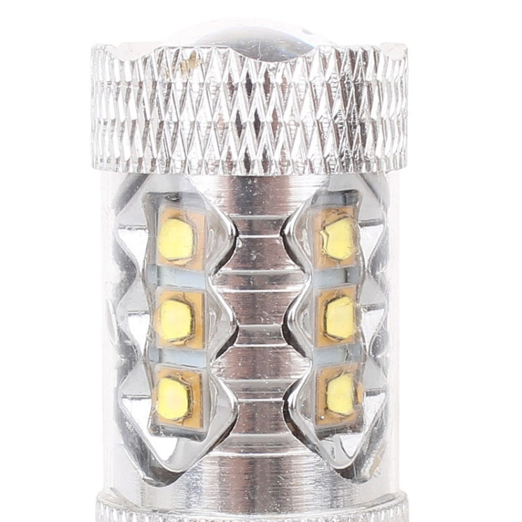 T20/7440 Single Wire 80W 800LM 6500K White Light 16-3535-LEDs Car Foglight, Constant Current , DC12-24V