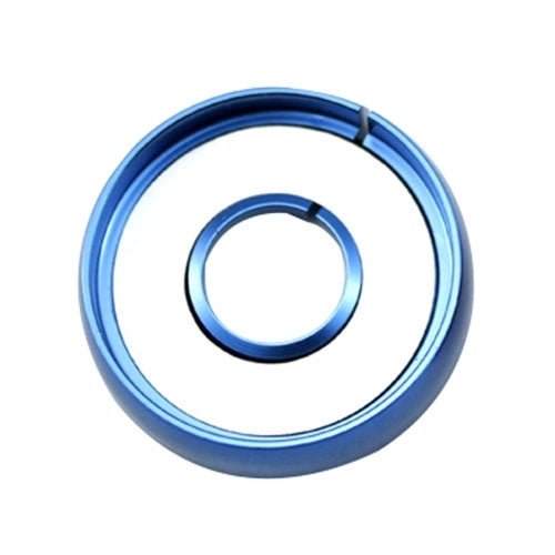 Aluminum Alloy Ignition Key Ring for AUDI A1 & A3 & A4L & TT, VW, POLO, Inside Diameter: about 14cm, Random Color Delivery