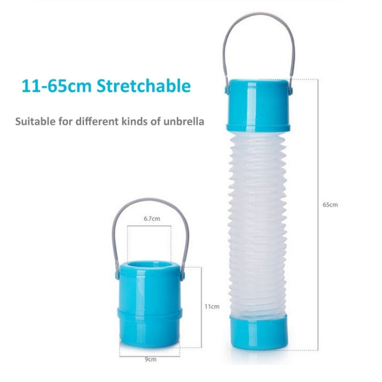 Waterproof Stretchable Car Umbrella Holder, Length: 11cm-65cm, Random Color Delivery