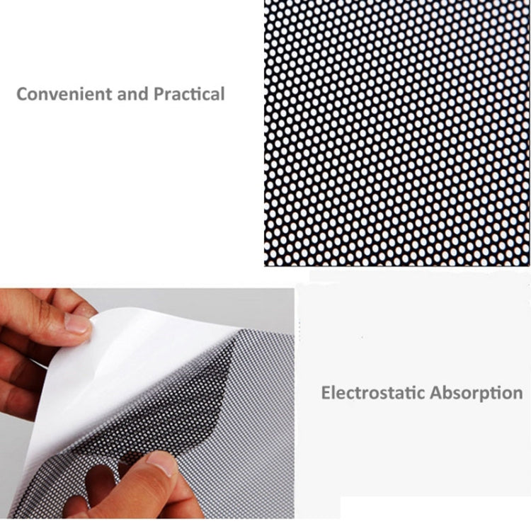 2 PCS Car Styling UV Protection Electrostatic Stickers