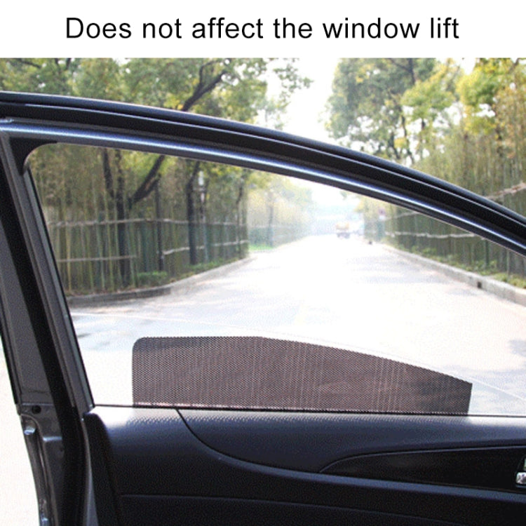 2 PCS Car Styling UV Protection Electrostatic Stickers