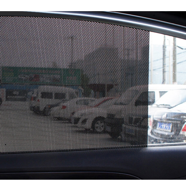 2 PCS Car Styling UV Protection Electrostatic Stickers