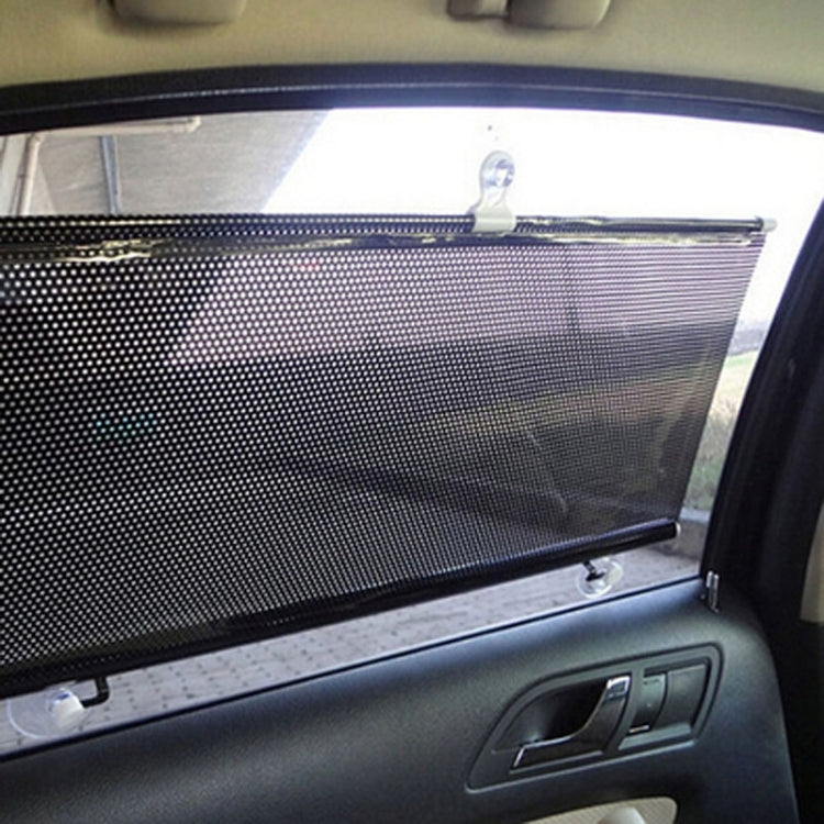 Retractable Car Sun Shade for Automobile Side Window, Size: 60cm x 40cm, Random Color Delivery