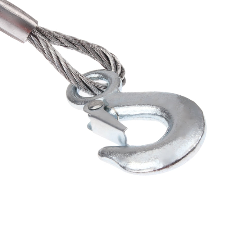 5 Tons Steel Vehicle Towing Cable Rope, Length: 4m