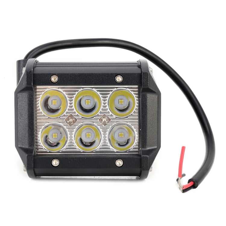 18W CREE 6 LED White Light Condenser Engineering Lamp / Waterproof IP67 SUVs Light, DC 10-30V