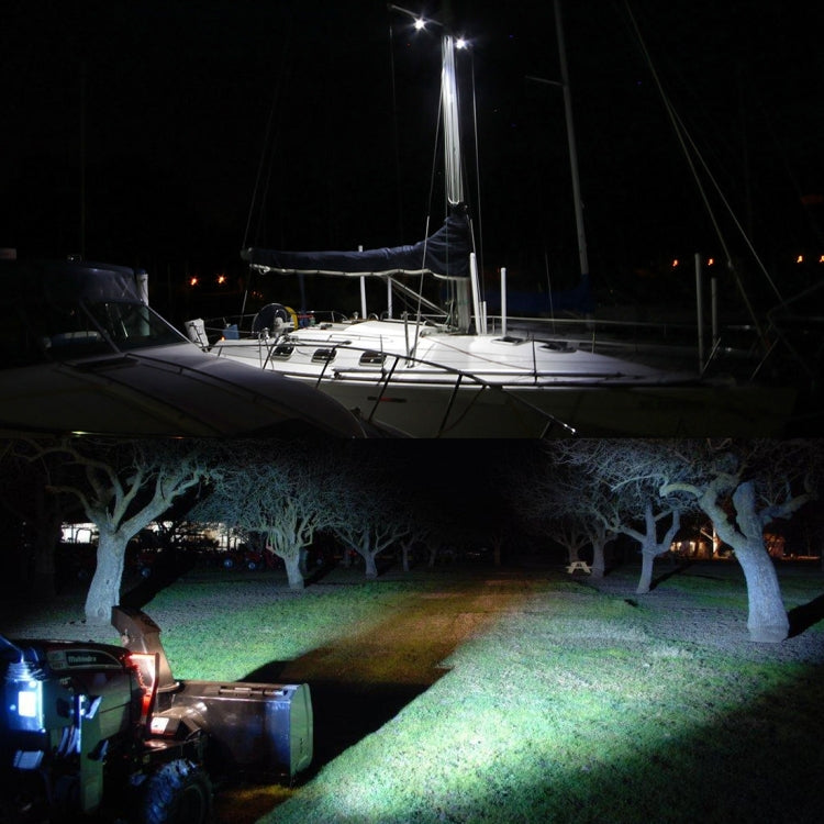 18W CREE 6 LED White Light Condenser Engineering Lamp / Waterproof IP67 SUVs Light, DC 10-30V