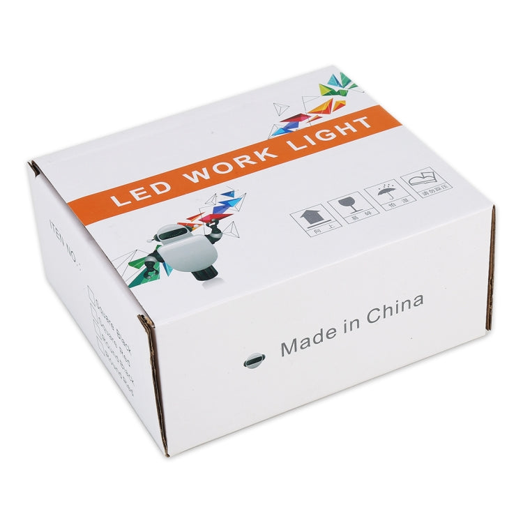 48W Bridgelux 4000lm 16 LED White Light Condenser Engineering Lamp / Waterproof IP67 SUVs Light, DC 10-30V