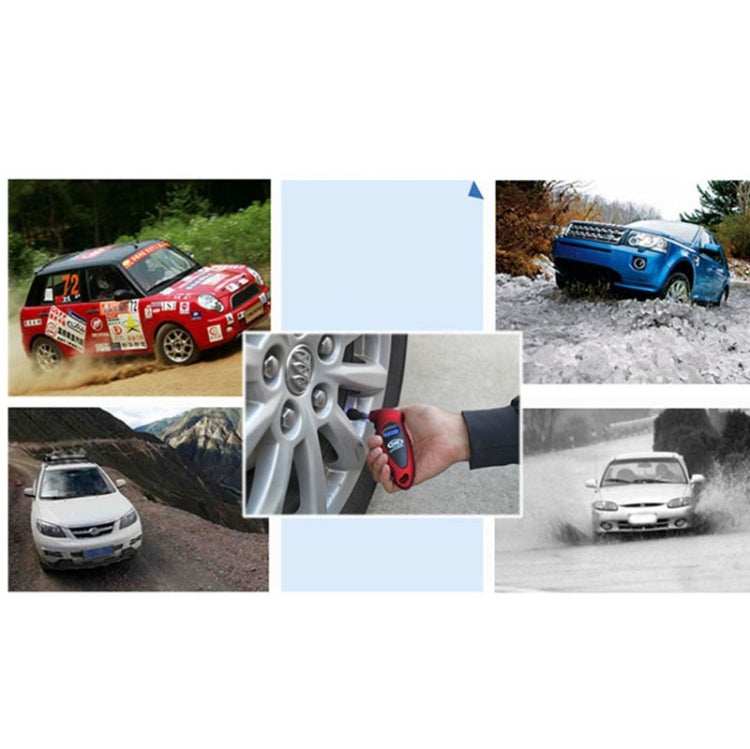 1/4 inch LCD Display Screen Digital Tire Gauge with LED Light, Pressure Range: 0-100PSI