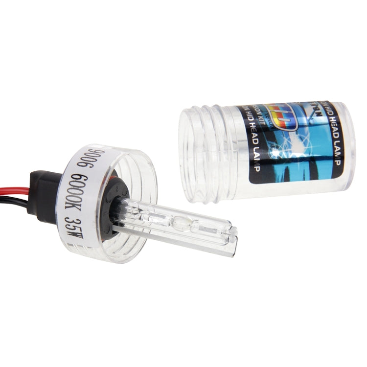 DC12V 35W HB4/9006 HID Xenon Light Single Beam Super Vision Waterproof Head Lamp, Color Temperature: 6000K, Pack of 2
