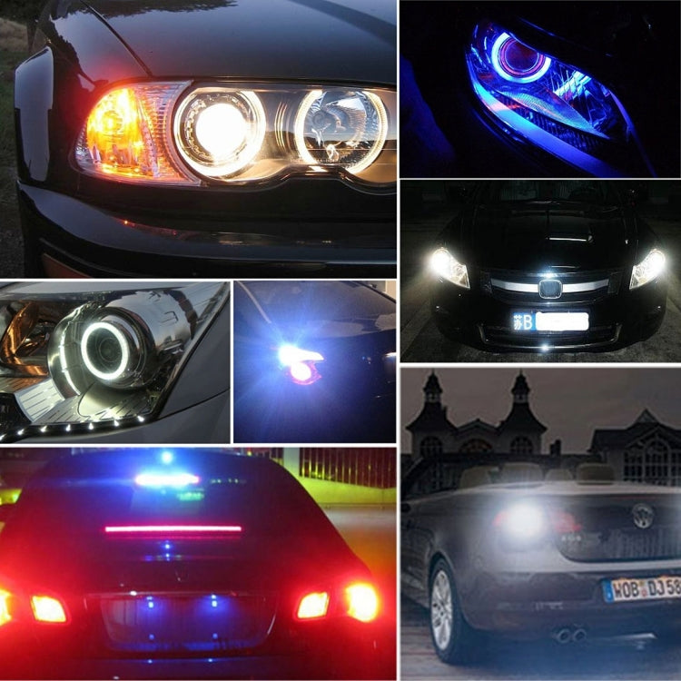 MZ E39 3W 240LM LED Super Bright Car Angel Eyes White Daytime Running Marker Light for BMW E39, DC 8-30V, 1 Pair