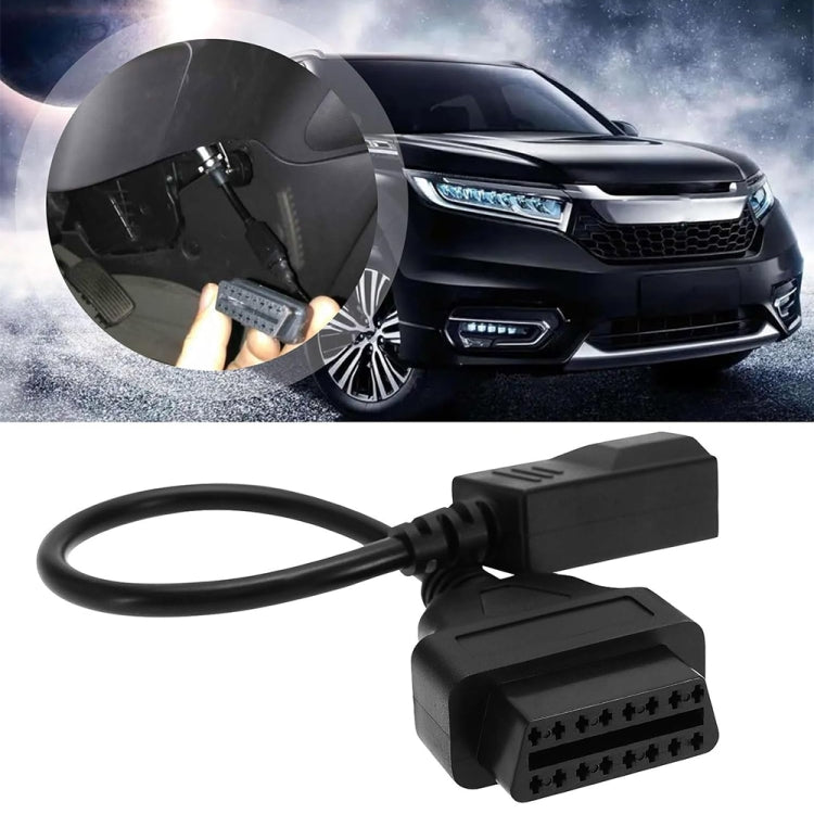 3 Pin to 16 Pin OBD Diagnostic Cable for Honda