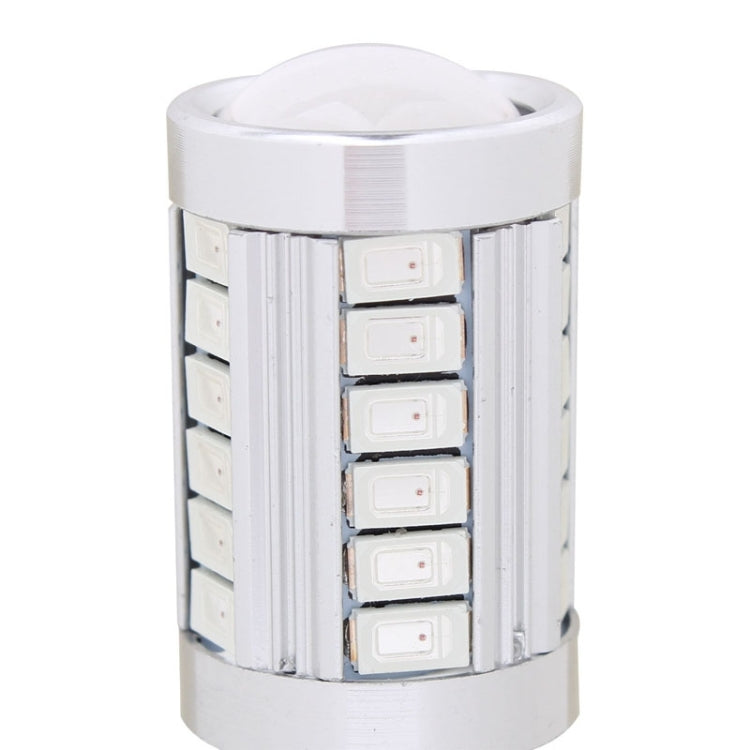 2PCS 1156/BA15S 16.5W 1155LM 630-660nm 33 LED SMD 5630 Red Light Car Brake Light Lamp Bulb for Vehicles , DC12V