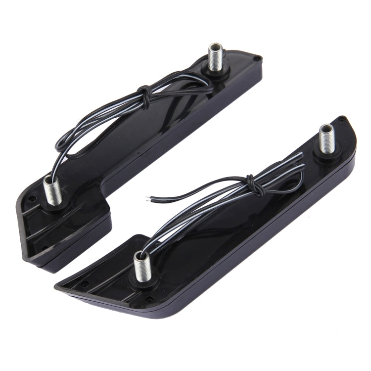 2 PCS High Power Car White Light 6 SMD 5050 LED Daytime Running Light for Cars