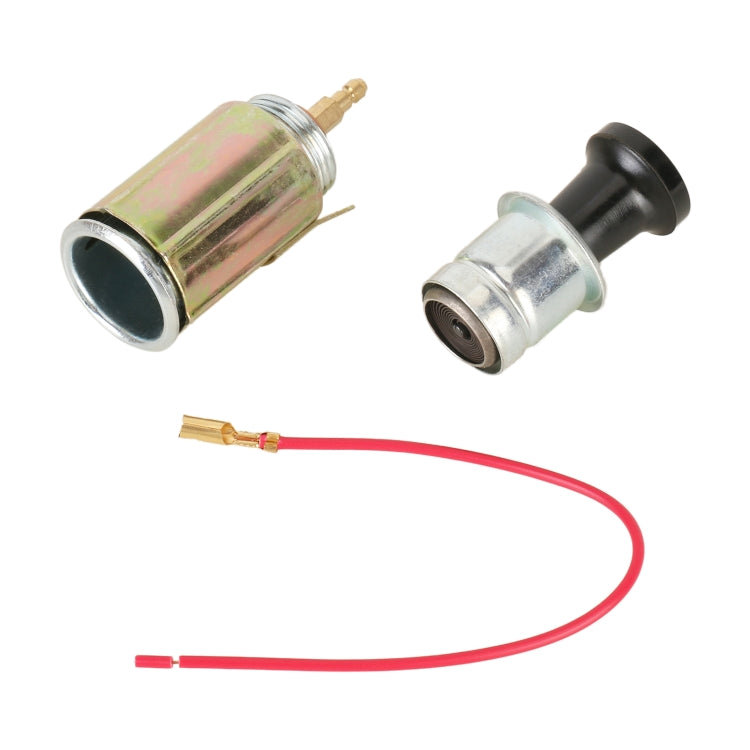 Replacement Car Cigarette Lighter with Socket Set (DC 12V)