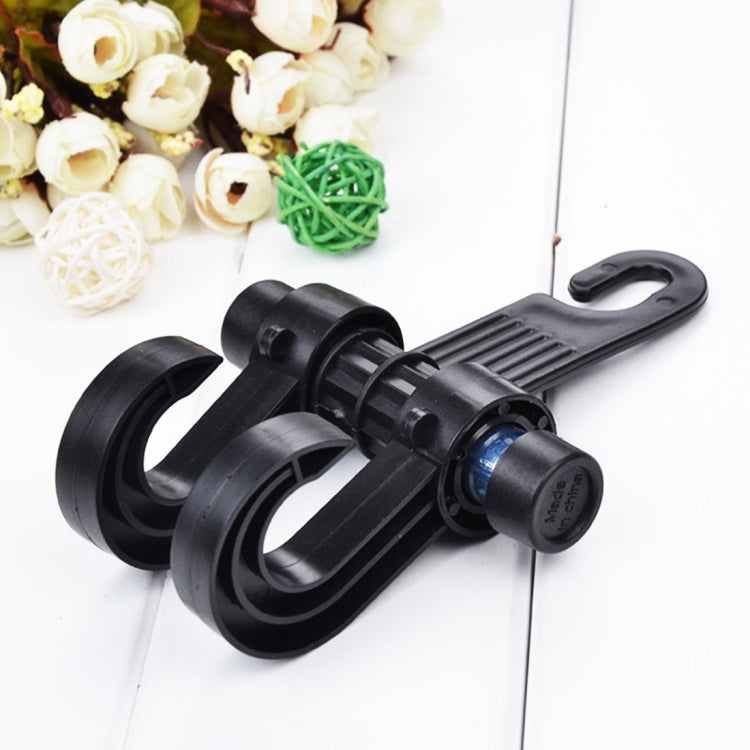 KANEED Car Vehicle Multi-functional Seat Headrest Bag Hanger Hook Holder Seat Headrest Hanger Hanging Holder Double Hooks