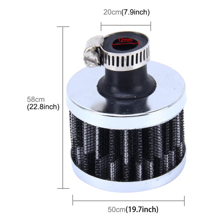 MZ 50mm Universal Mushroom Head Style Air Filter for Car